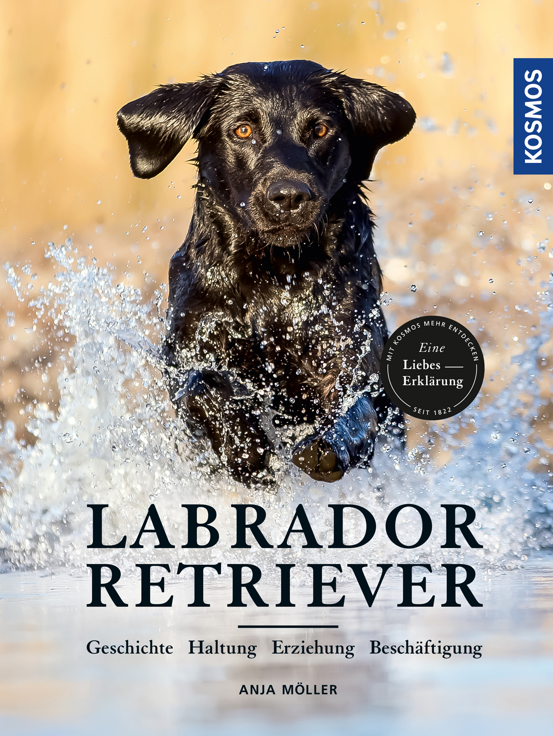 Labrador Retriever, Kosmos Verlag, 2019  Titelbild und Farbfotos im Buch